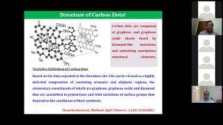 Carbon Dots:New Material With Fluorescence Sensing and Imaging, Donor-Acceptor Prop.by P, Ramamurthy