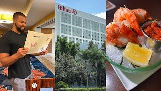 I Found Another Hidden Gem in Florida | The Hilton Orlando | Family Staycation | Dinner at Spencer's