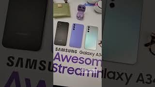 Hands On Galaxy A34 5G