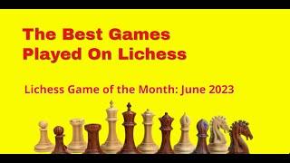 Checkmate With With An Army Of Pawns | Lichess Game of the Month: June 2023