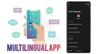 How to make a multilingual App in Android | Android app development Tutorial