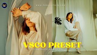 VSCO Preset | Aesthetic Tone Preset | VSCO Film Free Lightroom Presets Tutorial VSCO Filter Preset