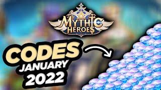 Mythic Heroes - ALL CODES for January 2022