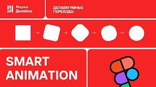 Smart animation в Figma - Делаем плавные переходы