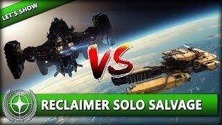 LOHNT SICH SOLO SALVAGING MIT DER RECLAIMER? ⭐ STAR CITIZEN 3.18 [Let's Show] Deutsch/German