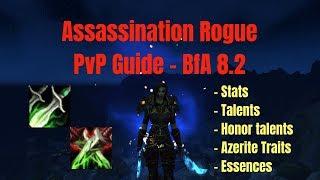 Assassination Rogue - PvP Guide - BfA 8.2