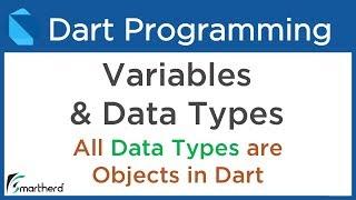 Dart Data Types and Variables. Dart Tutorial for Flutter #3.1