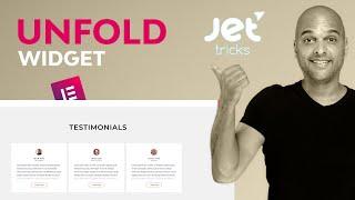 Unfold Elementor Widget with Jet Tricks