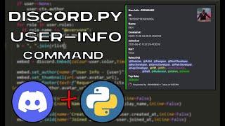 How to make a userinfo/whois command in discord bot (discord.py)