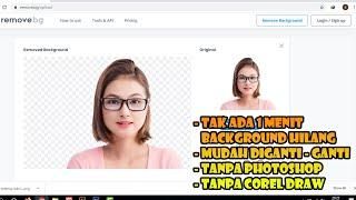 CARA CEPAT REMOVE BACKGROUND FOTO DENGAN GOOGLE CHROME