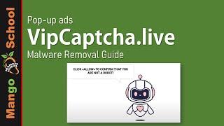 Vip Captcha live Malware || vipcaptcha.live virus Removal Guide