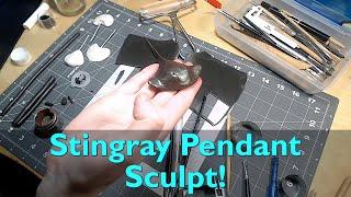 Sculpting a Stingray Pendant in Polymer Clay