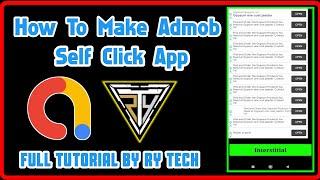 How To Make Admob self click app in kodular 2021 Admob extension Admob aix 2021