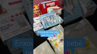 Enxoval do bebê pela Shopee ️ *video completo no canal* #maternidade #enxovaldobebê #shopee