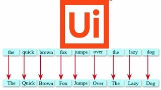 Capitalize First Letter Of Each Word of String In UiPath RPA