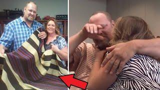 He got a stinking blanket from his grandmother. When he found out how much it cost, he fainted!