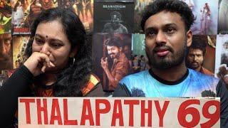 The Love for Thalapathy REACTION | Thalapathy 69 Announcement | Thalapathy Vijay