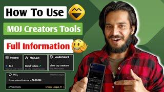 MOJ Creator Tools Full Information   Gott Technical 2024