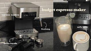 budget espresso maker ️ | unboxing, making coffee, & review (shopee)