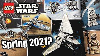LEGO Star Wars 2021 SPRING sets? "AFFORDABLE" Imperial Shuttle!