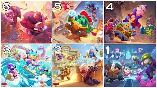 POWER LEAGUE EVOLUTION - All 6 Seasons: Wallpapers, Skins & Icons | Brawl Stars