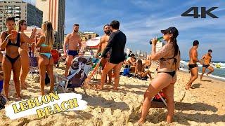  Walking Tour on HOT️ LEBLON BEACH 4K | Rio de Janeiro, Brazil