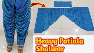 Patiala Salwar Cutting And Stitching Tutorial In Hindi/ Sapna Choudhary Salwar/ Punjabi Salwar DIY