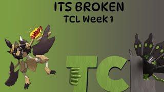 STONE AXE IS BROKEN (LITERALLY) | TCL Pokemon Draft League week 1