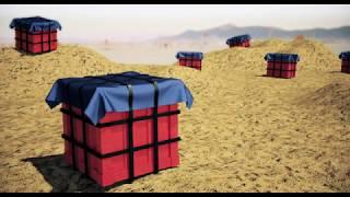 SPEED ART 3D MODELING THE AIRDROP FROM PUBG WITH 3DS MAX WORKFLOW TUTORIAL