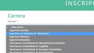 Tutorial inscripciones online 2022