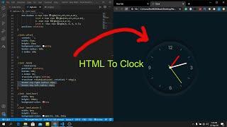 How to Create Analog Clock Using Html & CSS & JavaScript (2020)