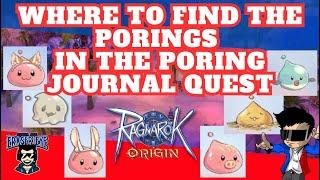 Where to find the Poring in the Poring Journal Quest | Ragnarok Origins | Eraser Eye