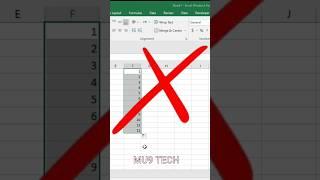 Number in Excel #excelformatting #exceltips #exceltricks #shorts #shortsvideo