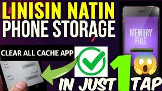 PAANO LINISIN ANG PHONE STORAGE MO IN JUST 1 TAP ! | FULL STORAGE PROBLEM SOLVED ! 100% LEGIT !