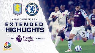 Aston Villa v. Chelsea | PREMIER LEAGUE HIGHLIGHTS | 2/22/2025 | NBC Sports