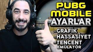 GRAFİK, HASSASİYET VE EMÜLATÖR AYARLARI - PUBG Mobile