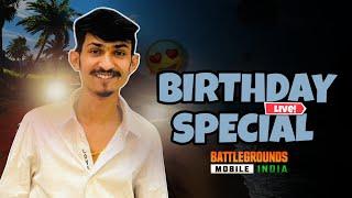 BGMI LIVE  BIRTHDAY SPECIAL | AAJ KITNE CHICKEN DINNER HONGE ?  10k SUBSCRIBERS SOON | SOHUGAMING