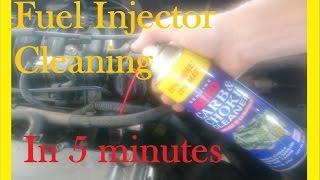 Fuel Injector cleaning in less than 5 minutes