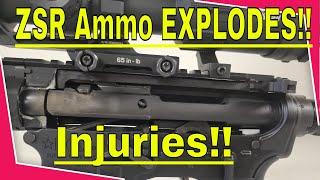 ZSR Ammo Alert: AR 15 BCM4 Explosion! Time to Boycott? 