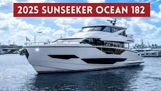 2025 Sunseeker Ocean 182 Yacht Tour | Ultimate Luxury at Fort Lauderdale Boat Show 2024