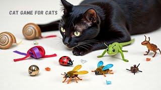 ULTIMATE CAT GAMES  Interactive Bug Chase 🪳 Perfect Video Game for Cats