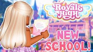  INVITED to the *NEW* ROYALE HIGH CAMPUS!?