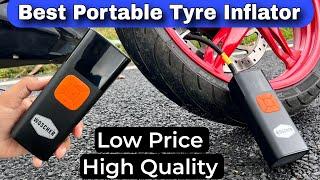 Best Portable Cordless Tyre Inflator | Woscher i6 2in1 Tyre Inflator For Bike / Scooter / Car