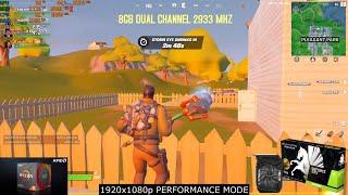 Ryzen 5 3500 + GTX 1650 SUPER Fortnite