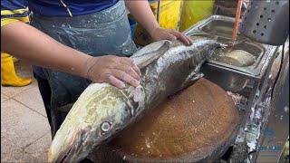 IKAN HARUAN TASIK GORGON !!! BERAT 35 KG