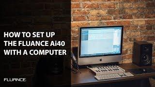 How to Connect and Set Up Your Fluance Ai40 Powered Bookshelf Speakers with a PC or Laptop