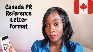 REFERENCE LETTER FOR CANADA PR PROCESS | Angie Owoko