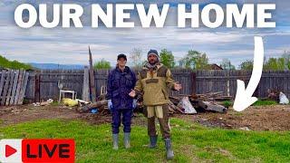 TOUR OF OUR NEW PLOT IN RUSSIA! American In Siberia