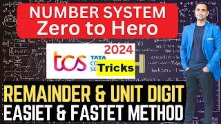 TCS NUMBER SYSTEM - FASTEST & EASIEST METHOD | TCS Latest Pattern Aptitude