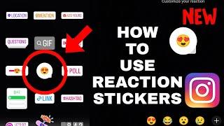 Instagram New Update | How To Get Reaction Sticker On Instagram Stories&How To Use Reaction Sticker